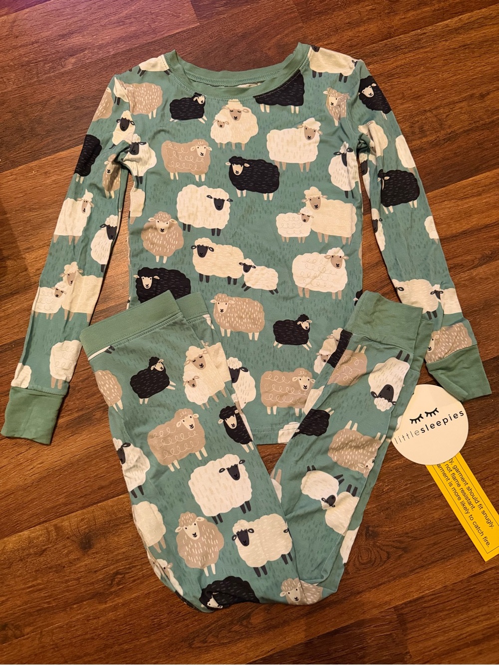 Little “Sheepies” Pajama Set